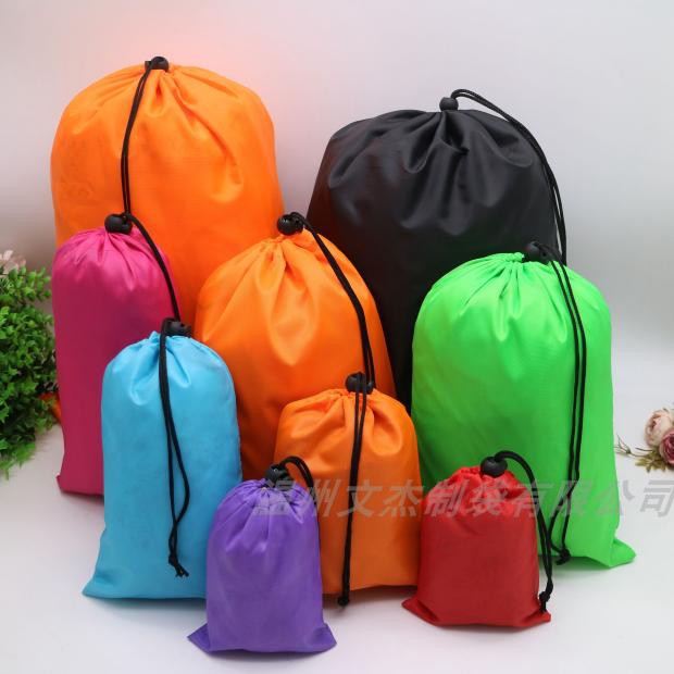 Travel bundle pockets Four pieces of nylon drawing rope Waterproof Collection of Clothing Inclusions in Pocket Finishing Travel Bag