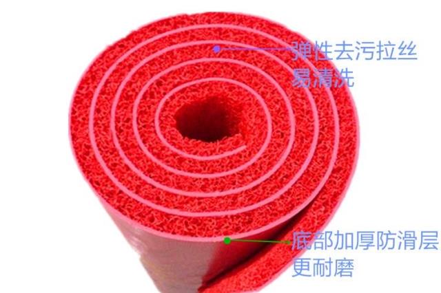 Red Carpet nhựa dày chống thấm thảm không trơn trượt có thể được cắt hành lang cửa tấm thảm chùi chân chào đón nhà mat tùy biến - Thảm thảm ngủ văn phòng
