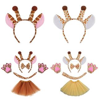 Christmas elk fawn headband children's performance hair accessories animal headdress holiday party giraffe ear headband women