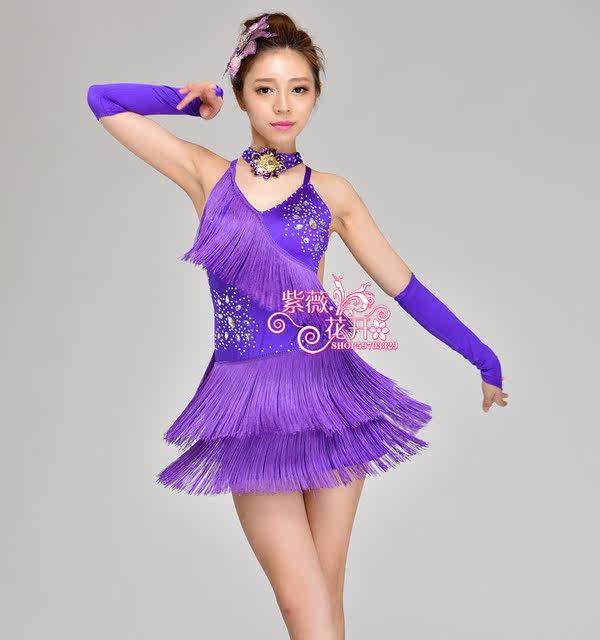 社交ダンス、競技ダンス用の2ピースドレス｜ファッション
