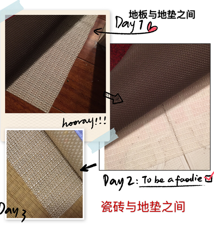 chạy futon nệm tatami mat trượt silica mỏng lưới giường trượt mat giữ hộ gia đình chống trượt - Nệm đệm lò xo everon