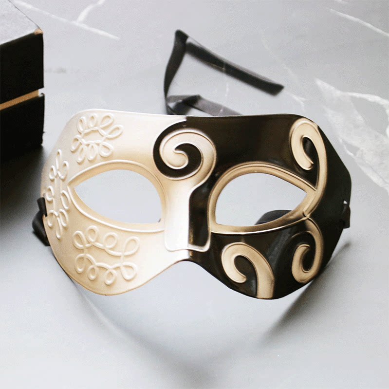 Halloween Mask Makeup Prom Adults Half-face Sexy Mask Retro Jazz Halfface Mask men and women