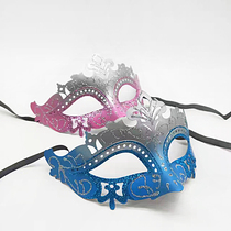 Masquerade half-face mask womens mask mask sexy eye mask high-end stage party live broadcast gift props