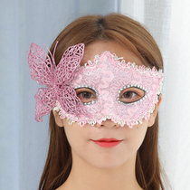 Halloween Butterfly Mask Half Face Female Adult Children Makeup Balls Venice Princess Fake Noodle Party Props