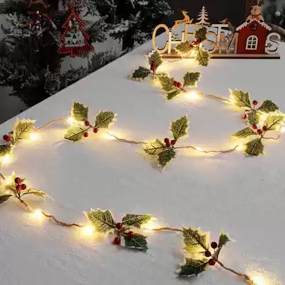 Creative pendants ritual sense shop window ornaments Christmas pine fruit night light Christmas tree romantic atmosphere