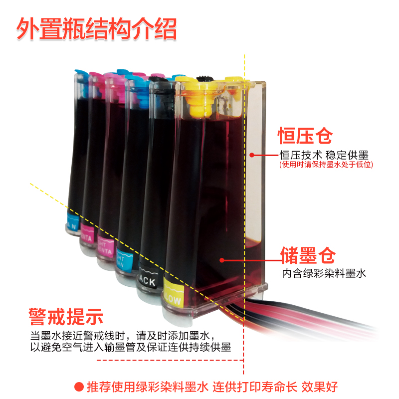 Màu xanh lục cho Epson R330 1390 cho máy in và máy in có hộp mực Ảnh - Phụ kiện máy in trống máy in canon