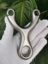 Titanium - yi outdoor titanium fork high - end CNC traditional slingshot titanium alloy TC21 material