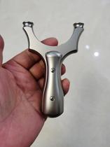 Titanium - yi outdoor titanium alloy TC21 CNC sword - handle flying tiger bow brace 14 flat slingshot