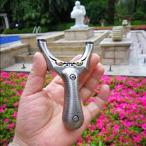 Titanium Yi CNC slingshot TC21 titanium alloy face flying tiger high - end flat skin bow
