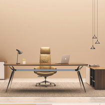 Boss desk desk desk simple modern office furniture manager desk large desk single table and chair manager table