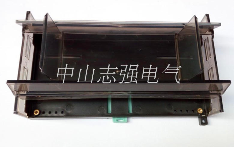 PLC shell industrial control transparent shell industrial control box 180*98*40MM band activity cover 32 40 points