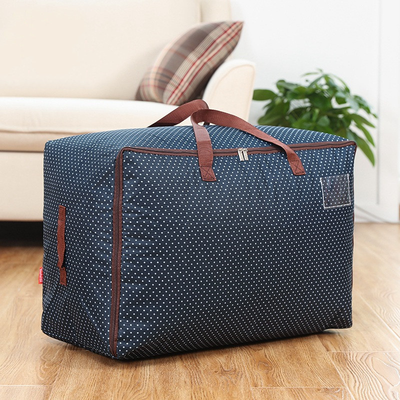 Three Generations Thickened Oxford Cloth Cotton Quilts Bag Cotton Quilts Cashier Bags Big Numbers Cotton Quilts Bag Clothing Soft Containing Boxes