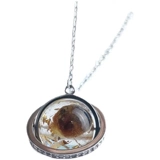 Детский сувенир для хранения пуповины, памятное ожерелье, подвеска, набор материалов, серебро 925 пробы