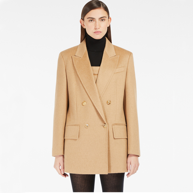 26m New Autumn and Winter Camel Wool Suit Jacket Double-Breasted Coat Women's High-Waisted Casual Wide-Leg Pants Set 26m New Autumn and Winter Camel Wool Suit Jacket Double-Breasted Coat Women's High-Waisted Casual Wide-Leg Pants Set