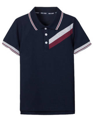 Eaton Gide children's T-shirt summer new college style boys and girls short-sleeved T-shirt 16T047