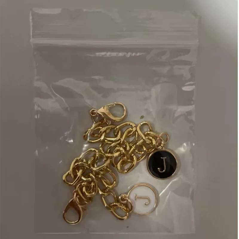 Pendant with letters, accessory, set, Amazon, 2 pieces