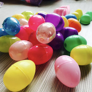 10cm Openable Easter Eggs, Lucky Draw Egg Shells, Capsule Toys, Holiday Decoration DIY Crafts
