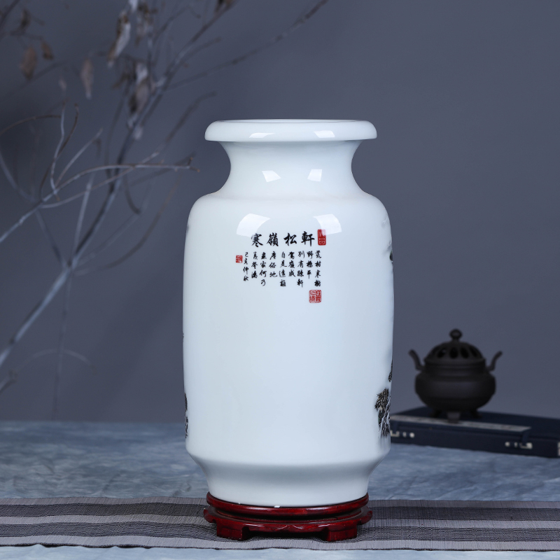 Jingdezhen ceramic vase household act the role ofing is tasted furnishing articles flower arranging decorative vase modern ceramics decoration arts and crafts