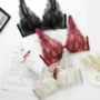 Honey Kiss Lace Half Cup Bra Tập hợp trên Bộ sưu tập đồ lót bên hông của phụ nữ Vú No Steel Ring Bra Set áo ngực dán