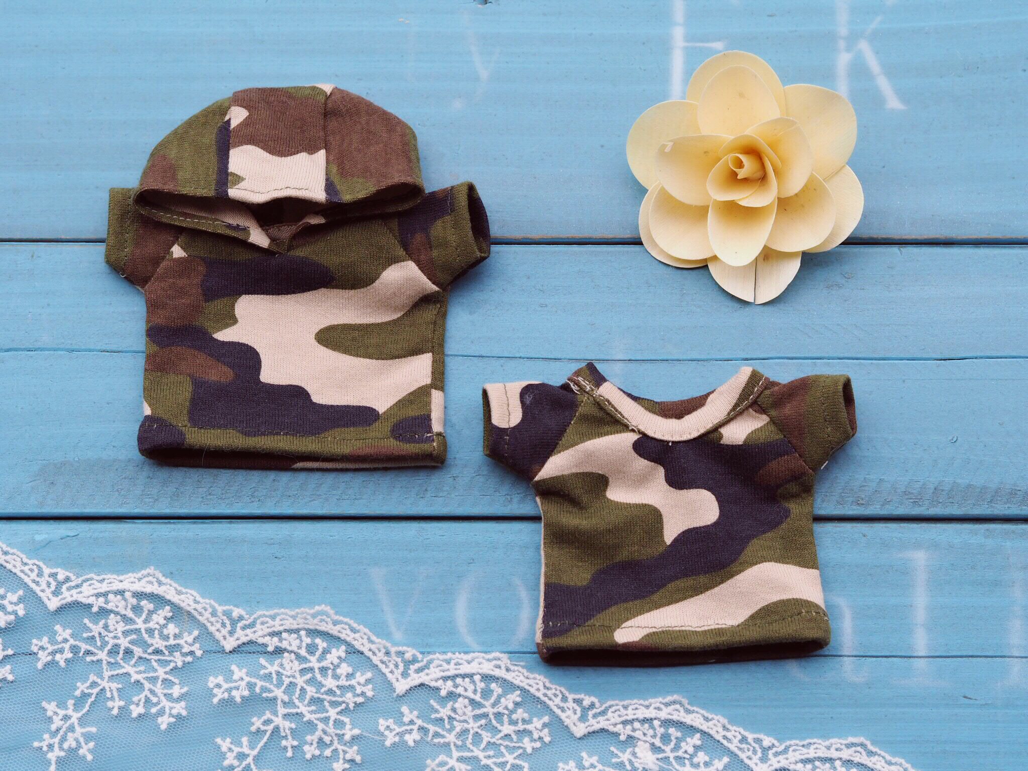 (Oglio) squirrel clothes camouflak with a T-shirt