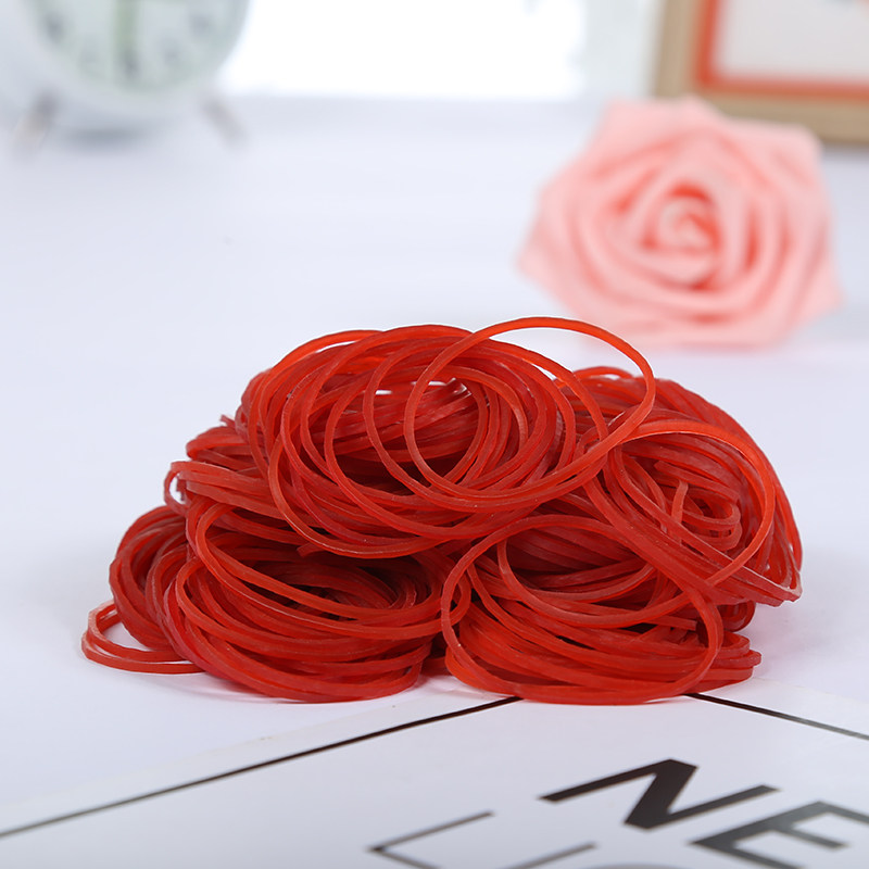 Vietnam imported red series rubber band Bull Leather Gluten High Elastic Leather Ring Durable Industrial Cow Leather Fascia Pirion