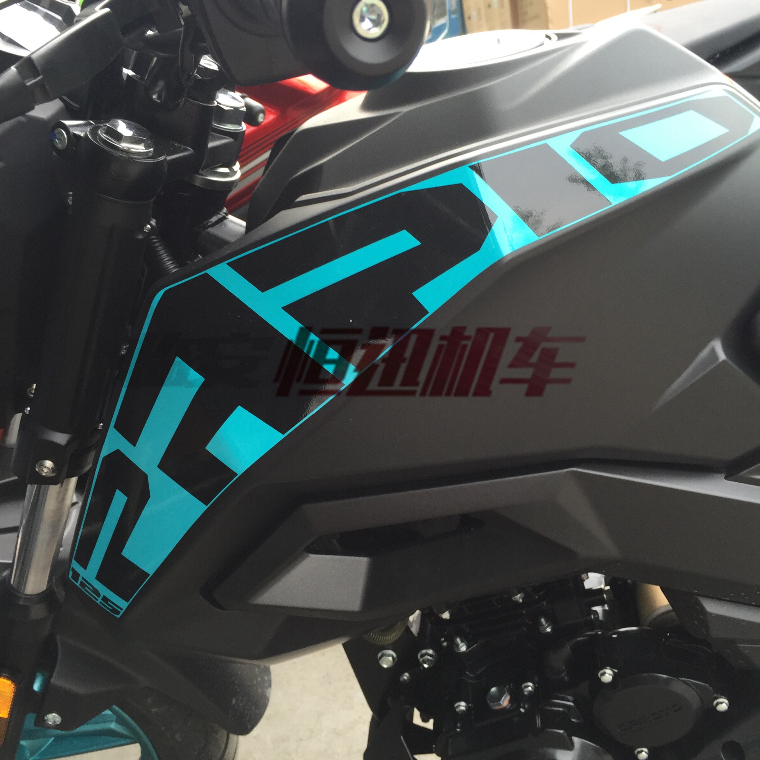 cfmoto spring wind ST Baboon personality decal car stickers CF125-3 full car stickers three countries four new models