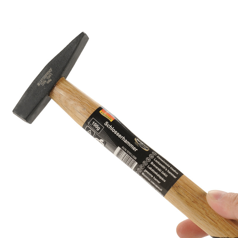 Small Iron Hammer Mini Home Multifunction Duckbill Small Hammer Woodwork Small Nail Hammer Wood Handle Pure Steel Special Steel Hammer with iron hammer