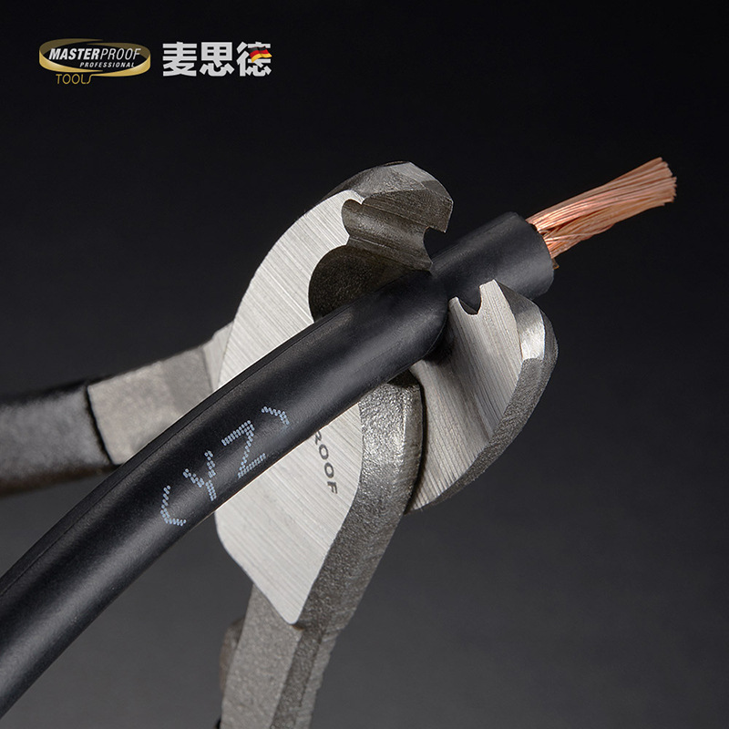 German cable stripping scissors wire peel multi - functional Japanese electrician small manual cable scissors 68 inches