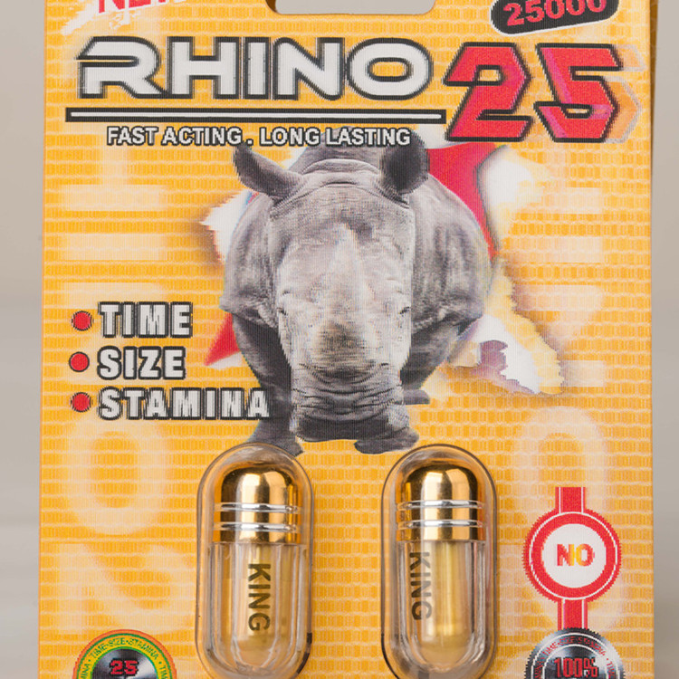 Mỹ nhập khẩu tê giác đực Rhino 25 maca tăng cường độ bền sản phẩm sức khỏe cặp vợ chồng trưởng thành - Thức ăn bổ sung dinh dưỡng viên dầu cá omega 3