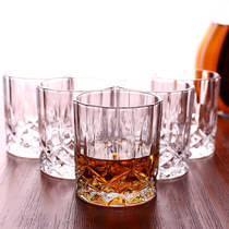 Wine glass creative Japanese thick bottom glass wine Wine Wine Whiskey home beer cup set wine set
