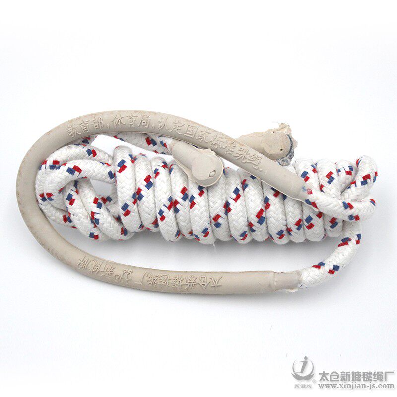 No. 8 jump rope new Takang New Jin Handle Cotton Yarn Weight Loss Student Exam entertainment show