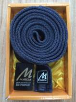 Marcias Old Road Belt Black Belt Single Lap Double Lap Black Belt