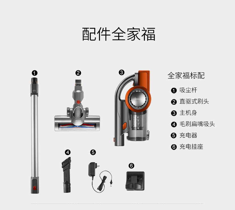 máy lau nhà hơi nước karcher Máy hút bụi không dây của Đức nhà nhỏ mạnh mẽ cầm tay đẩy thanh ngoài công suất cao sạc cực êm máy hút bụi cầm tay bosch
