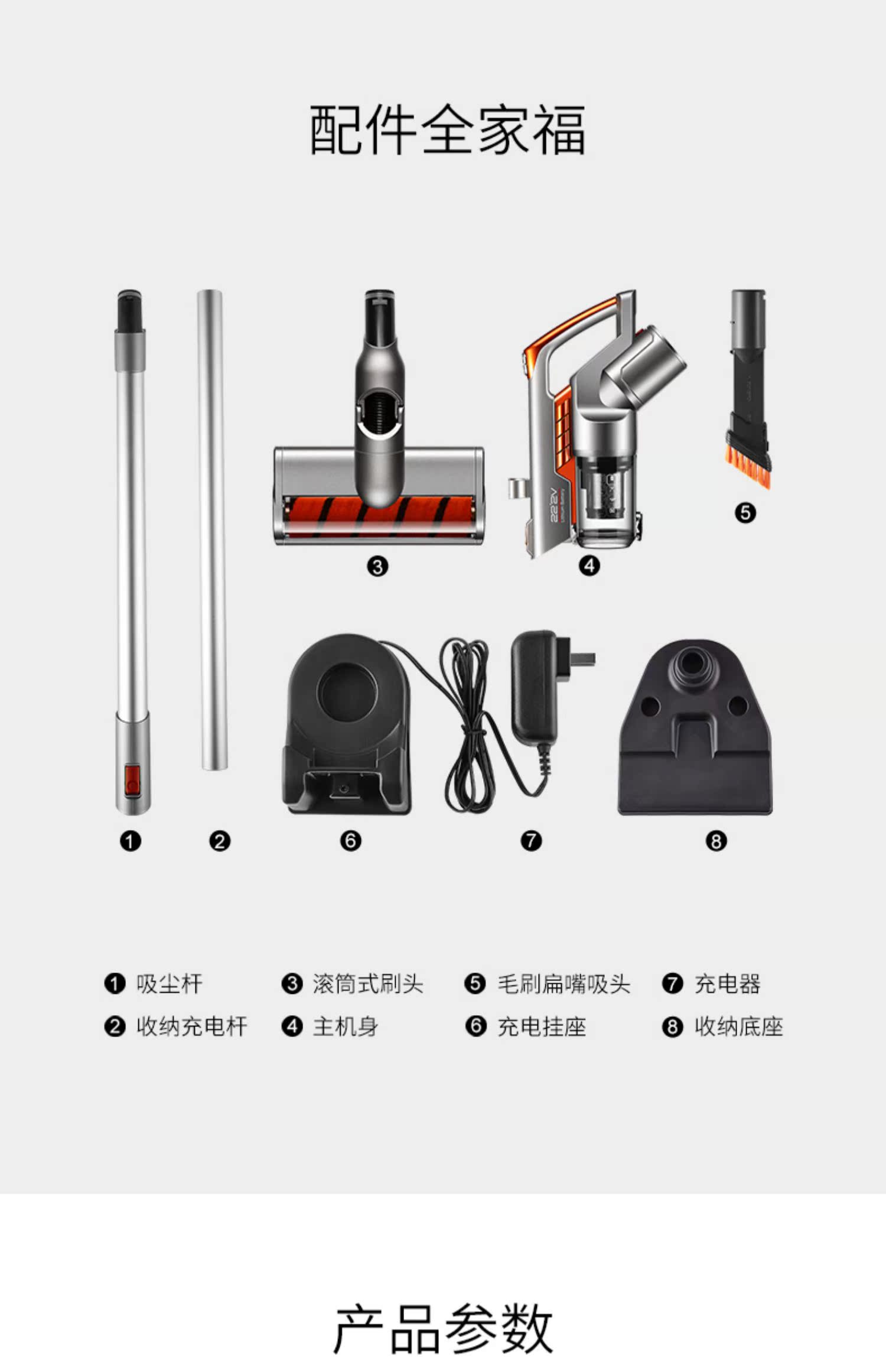 may hut bui Máy hút bụi không dây của Đức gia đình mạnh mẽ xe ​​đẩy nhỏ cầm tay ngoài việc hút lớn cực kỳ êm - Máy hút bụi máy hút bụi công nghiệp công suất lớn