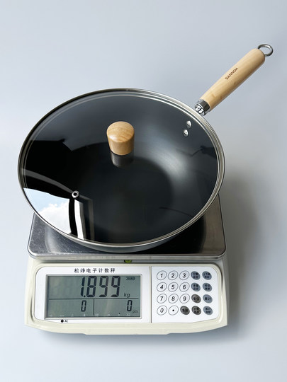 XMAN+ stocks small iron pot, 28CM mini fine iron small wok, frying pan and wok, only more than 3,000