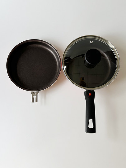 XMAN+ stocks 18CM pot set, frying pan, wok set, outdoor pot, non-stick pan, foreign trade final order