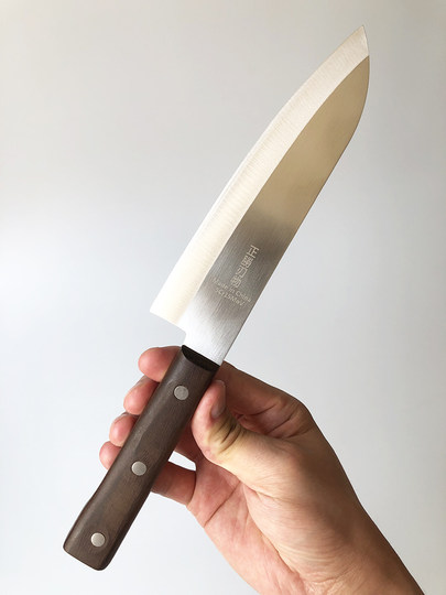 XMAN+ stocks multi-purpose stainless steel household kitchen knives Japanese Santoku blade fish slices sashimi cooking knife tail stock