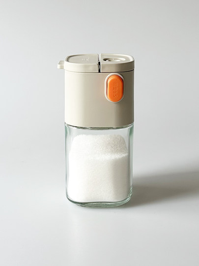 XMAN+ Inventory Quantitative Salt Bottle Household Salt Control Bottle Kitchen Seasoning Jar Controlled Salt Output 0.5g