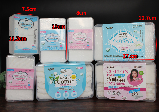 俐 Bông tẩy trang bông mặt hai mặt có tác dụng gấp đôi bông mềm rửa dày công cụ trang điểm hydrating - Các công cụ làm đẹp khác kích mí keo