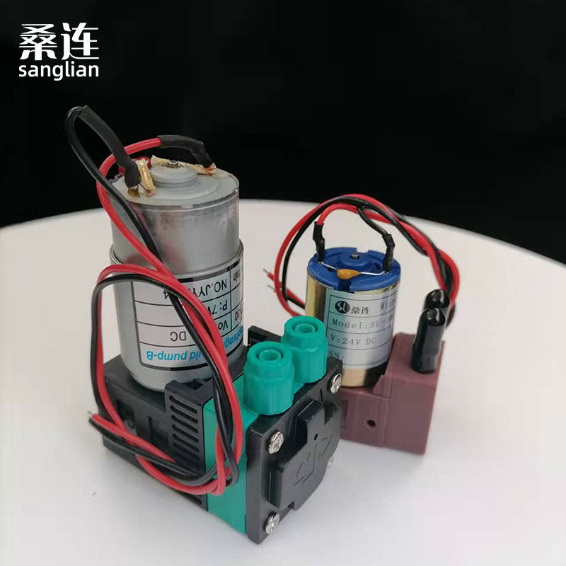 12V自吸液泵电动自吸泵 隔膜泵 直流液泵 喷泉水泵 自吸循环泵