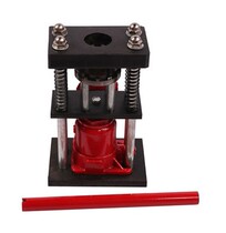 Agricultural drumbeat pump spray pipe connector press pipe machine stainless steel copper sleeve water pipe high-pressure rubber pipe buckle pressure locking machine