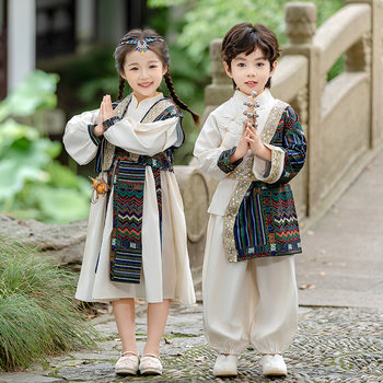 Exotic western regions kindergarten boys clothes