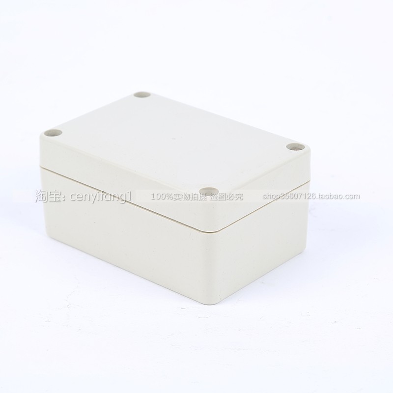 Security monitoring plastic housing meter waterproof case tool box sealing case F4 type: 100 * 68 * 50