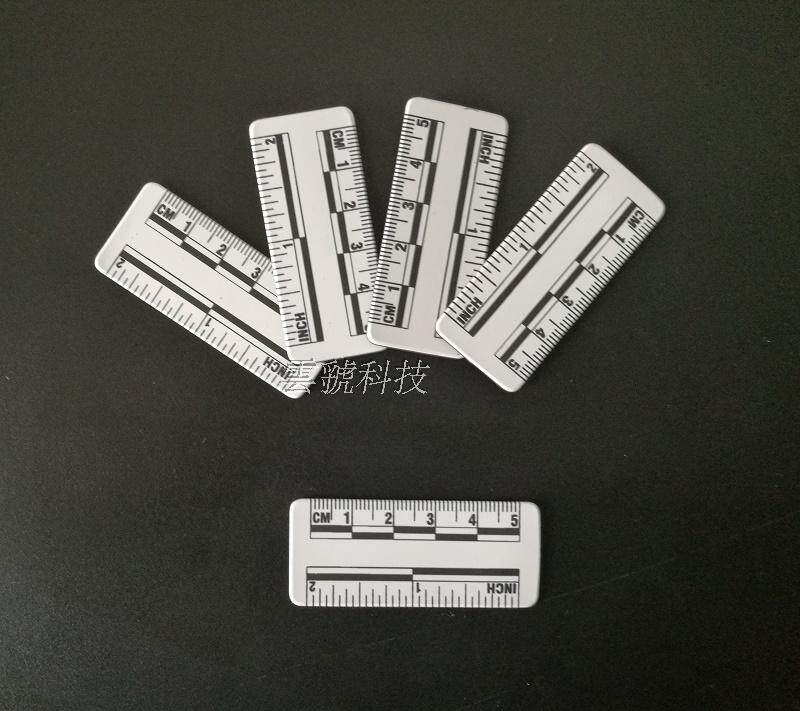 5 cm white magnetic PVC proportional scale 5cm magnetic proportional scale camera scale-Taobao