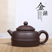 Authentic Yixing purple sand pot Admiralty pot to pick up leakage single pot Pure handmade teapot Purple mud household tea pot special price