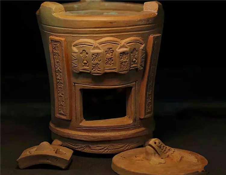 Tang and Song tea things Chaozhou charcoal stove tea stove Chaoyang quicksand two-source wind stove charcoal stove pure handmade kung fu old tea stove