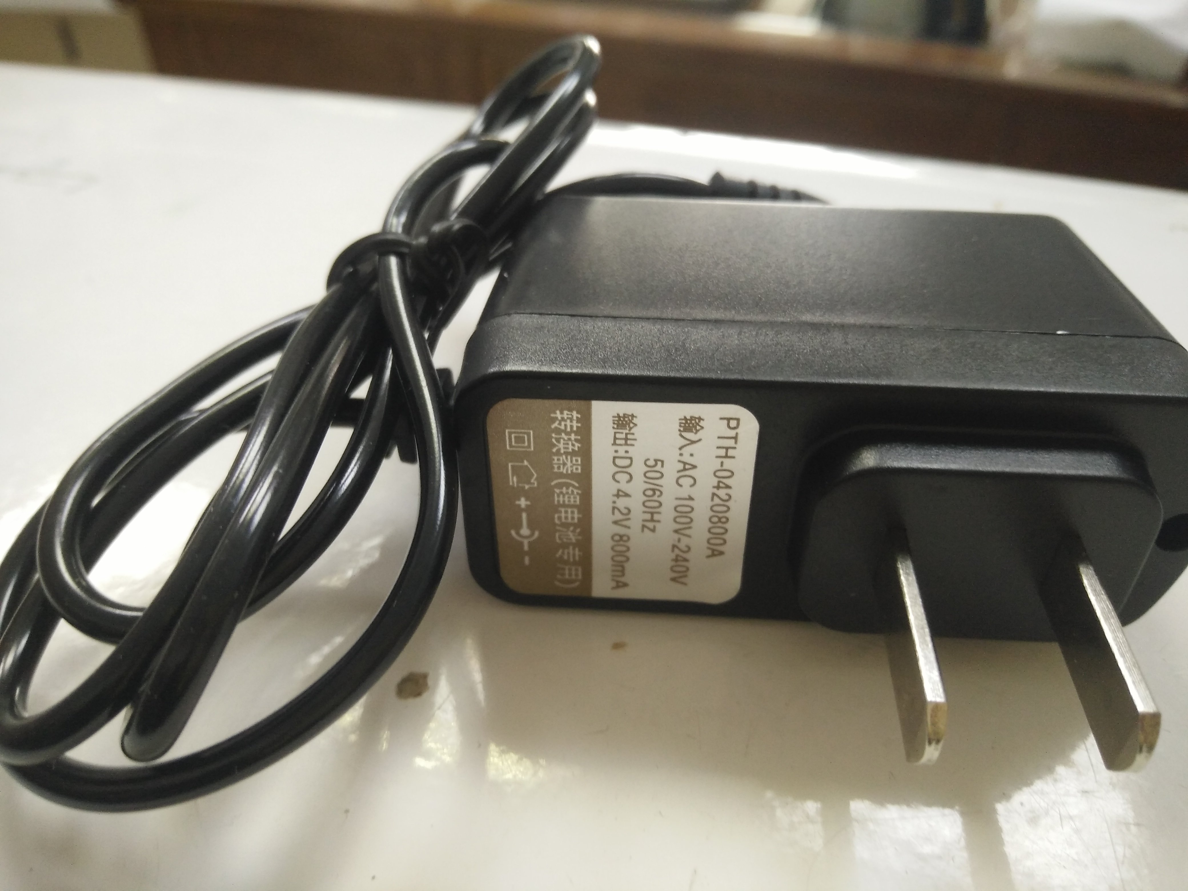 Special offer seebest 4 2V 800MA large head 5 5 flashlight headlight charger