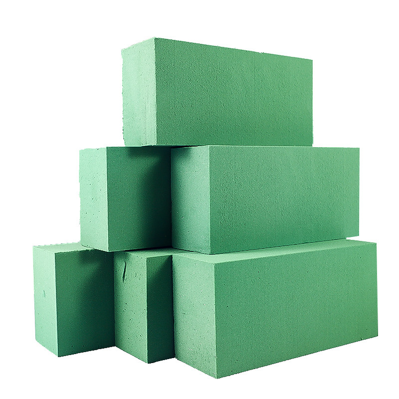 Flower arrangement foam simulation flower material fresh flower mud drying flower mud block DIY material flower shop supplies wedding ceremony caravan fake flower mud