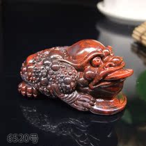 Guilin chicken blood Jade Golden Chan ornaments three-legged golden Chan Evil Town House feng shui home ornaments 6520