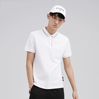 Spot 182224224 GXG nam 2018 hè mới xu hướng thời trang mới giản dị áo sơ mi ngắn tay áo sơ mi POLO áo phông kẻ ngang nam